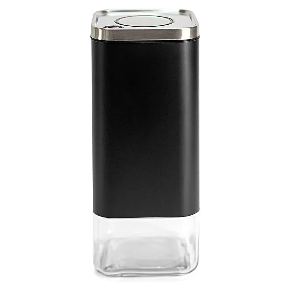 16oz Square Glass Storage Container, KF3022S - coffeefetch.com