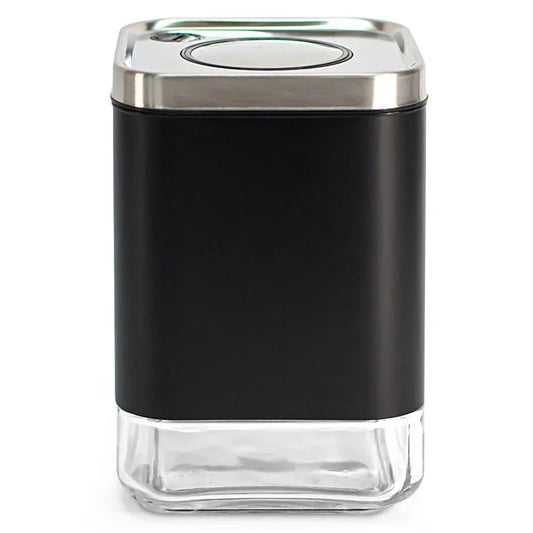 8oz Square Glass Storage Container, KF3020S - coffeefetch.com