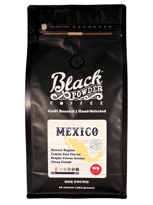 Mexico Oaxaca Coffee by Black Powder | Medium Roast with Bright Citrus Notes